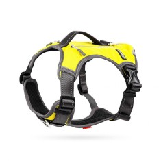 HAM PENTRU CAINI FIDA MULTIFUNCTIONAL REFLECTORIZANT YELLOW S 9 KG 34-48 CM foto