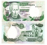 Columbia 200 Pesos Oro 01.11.1988 P-429b UNC