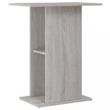 Cumpara ieftin Suport acvariu, gri sonoma, 60,5x36x72,5 cm, lemn prelucrat