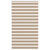 Jaluzea tip zebra 130x230 cm lățime țesătură 125,9 cm poliester