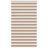 Jaluzea tip zebra 130x230 cm lățime țesătură 125,9 cm poliester