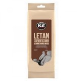 Servetele curatare piele auto K2 Letan 24 buc 20x18cm