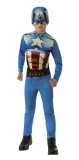 Costum de carnaval standard - Captain America PlayLearn Toys, Rubies