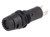 Clemă Siguranțe Cilindrice 10A 5x20mm Neagră 250VAC