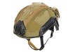 Husa casca multifunctionala FMA Dark Earth