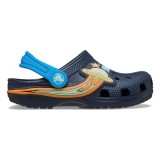 Saboti Crocs Classic Toddler UFO Lights Clog Albastru - Navy