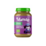 Piure de legume cu curcan, bio, 190g, Mamuko