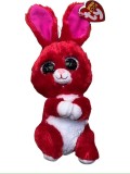 Jucarie iepure rosu cu ochii mari