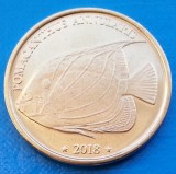 Samoa de Vest 10 franc 2018 UNC Peste Blue ring angelfish, Australia si Oceania