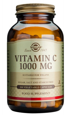 Vitamina C 1000mg Solgar 100cps foto