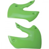 Laterale radiator Kawasaki KX65/00-18 KLX110/02-09 cul. verde Cod Produs: MX_NEW KA03733026