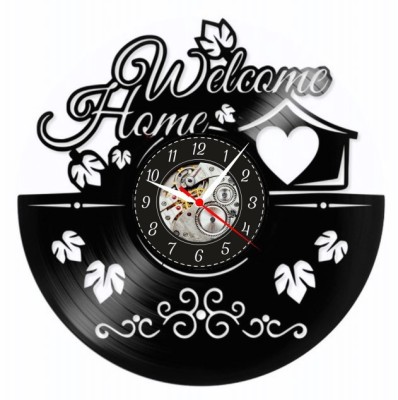 WELCOME HOME-ceas de perete foto