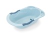 Cadita Bebe BabyJem Turcoaz cu Dop Scurgere, 0-36 Luni, Material Non-Toxic, Suport Sapun