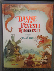 Basme ?i pove?ti romane?ti (ilustra?ii, Diana Tivu) foto