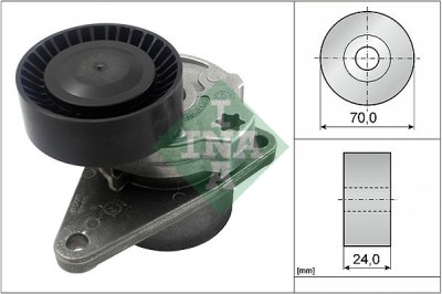 INA 534 0103 10 Intinzator curea, curea distributie foto