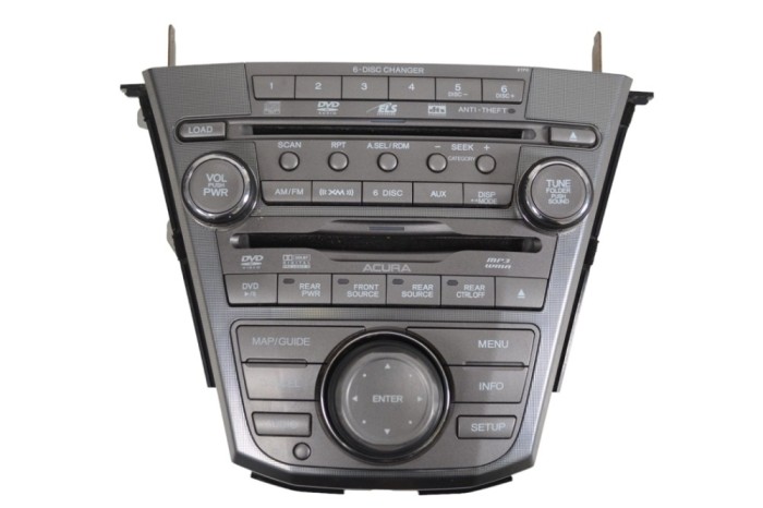 Unitate radio CD navigație ACURA MDX YD2 2007 OEM: 39101,HF937AO,HEB26009410 25398241