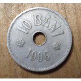 A. Romania 10 bani 1906
