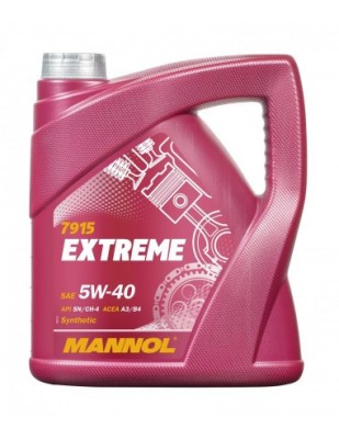Ulei pentru motor MANNOL EXTREME 5W-40- 4L foto