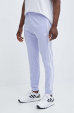 Adidas Originals pantaloni de trening culoarea violet, cu imprimeu, IR9879