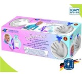 Kit amprenta bebelusi - alb
