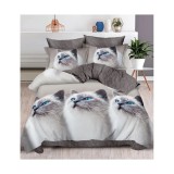 Cumpara ieftin Lenjerie de pat dublu, bumbac finet, 6 piese- SIPRR60-455