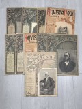 Lot 10 numere "Revista Nouă" (1888-1890) - Director B.P. Hasdeu - Rare