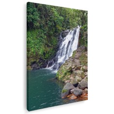 Tablou peisaj cascada Tablou canvas pe panza CU RAMA 20x30 cm