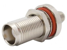 Adaptor SMA Mamă TNC Mamă PTFE 50&Omega; Alama 11GHz