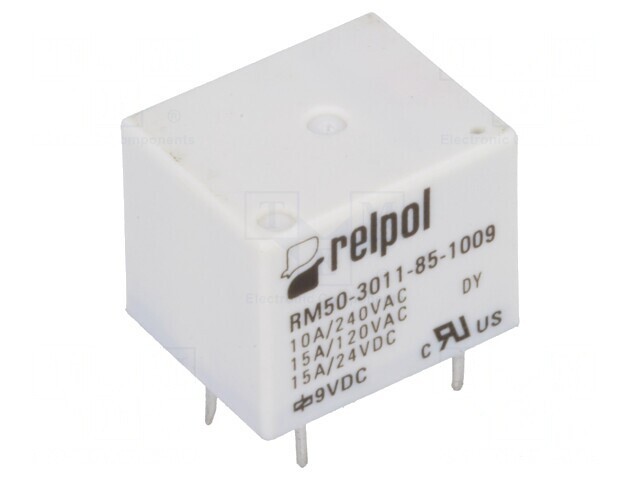 Releu Electromagnetic SPDT 9VDC 10A 277VAC PCB