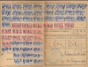 Germany ALSACE LORRAINE Revenue Social Insurance (53 Stamps) On 1902 Card D.110, Stampilat