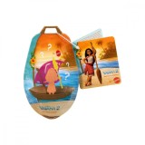 Mini figurina surpriza cu barcuta, Disney Princess, Vaiana 2, JBT68