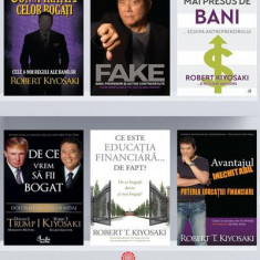 Pachet Robert T. Kiyosaki | Educație financiară - Paperback brosat - Donald J. Trump, Meredith McIver, Rich Dad Advisors, Robert T. Kiyosaki, Sharon L