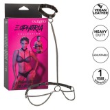 CALEXOTICS - EUPHORIA CHAIN HALTER COLLAR &amp; LEASH