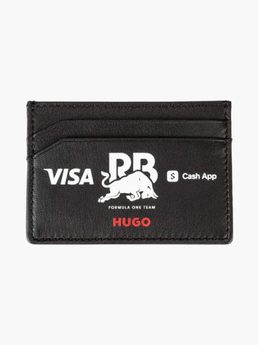 Visa Cash App RB husă de carduri Hugo black F1 team 2024 - Univerz&aacute;ln&iacute;
