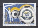 ROMANIA 2004 LP 1647 CENTENARUL FIFA SERIE MNH, Nestampilat