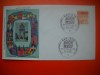 HOPCT PLIC S FDC NR 703 EDIFICII ISTORICE -BERLIN DE VEST 1967 GERMANIA -NECIRCULAT