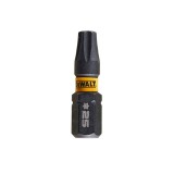 Set 5 biti pentru insurubare de impact, DeWalt Flextorq DT7382T-QZ, profil Torx, T25, 25 mm