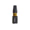 Set 5 biti pentru insurubare de impact, DeWalt Flextorq DT7382T-QZ, profil Torx, T25, 25 mm