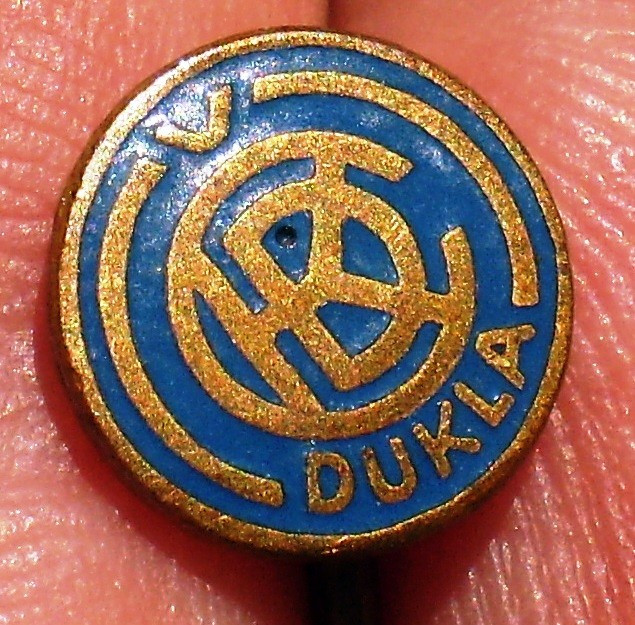 I.745 INSIGNA STICKPIN CEHOSLOVACIA CKD DUKLA 8mm email