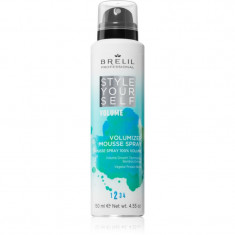 Brelil Professional Elasticizing & Frizz-Free Shampoo Spumă de păr pentru volum dublu 150 ml
