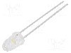 Dioda LED, 5mm, alb cald, 16500...50000mcd, 20mA, 2,8...3,4V DC, BRIGHTEK (EUROPE) - N0W59L96