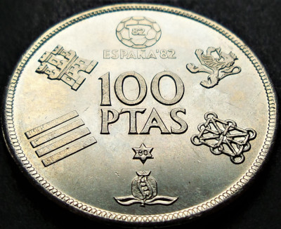 Moneda 100 PESETAS - SPANIA, anul 1980 *cod 1291 = A.UNC / LUCIU TOTAL foto