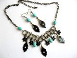 set colier sicercei cu turcoaz 22071