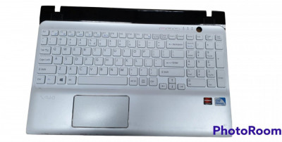 Palmrest + tastatura laptop Sony Vaio SVE151 SVE15 Series foto