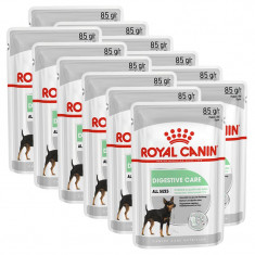Royal Canin Digestive Care Dog Loaf pliculeț cu pate pentru câini cu digestie sensibilă 12 x 85 g