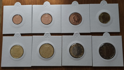 Set de 8 monede 2023 Luxemburg, UNC foto