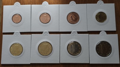 Set de 8 monede 2023 Luxemburg, UNC foto