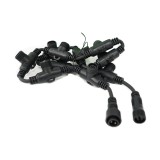 Tronson de 1 m ip65, fir negru, Oem