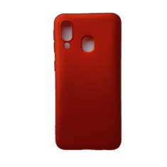 Husa Samsung Galaxy A40, A405 - Silicon Slim, Rosu