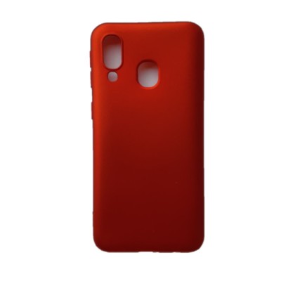 Husa Samsung Galaxy A40, A405 - Silicon Slim, Rosu foto
